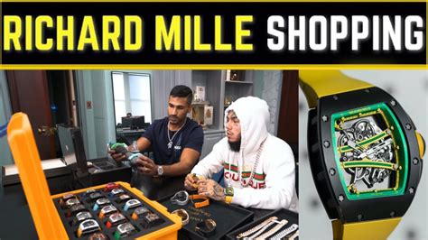 richard mille watch 6ixnine|richard mille 6ix9ine.